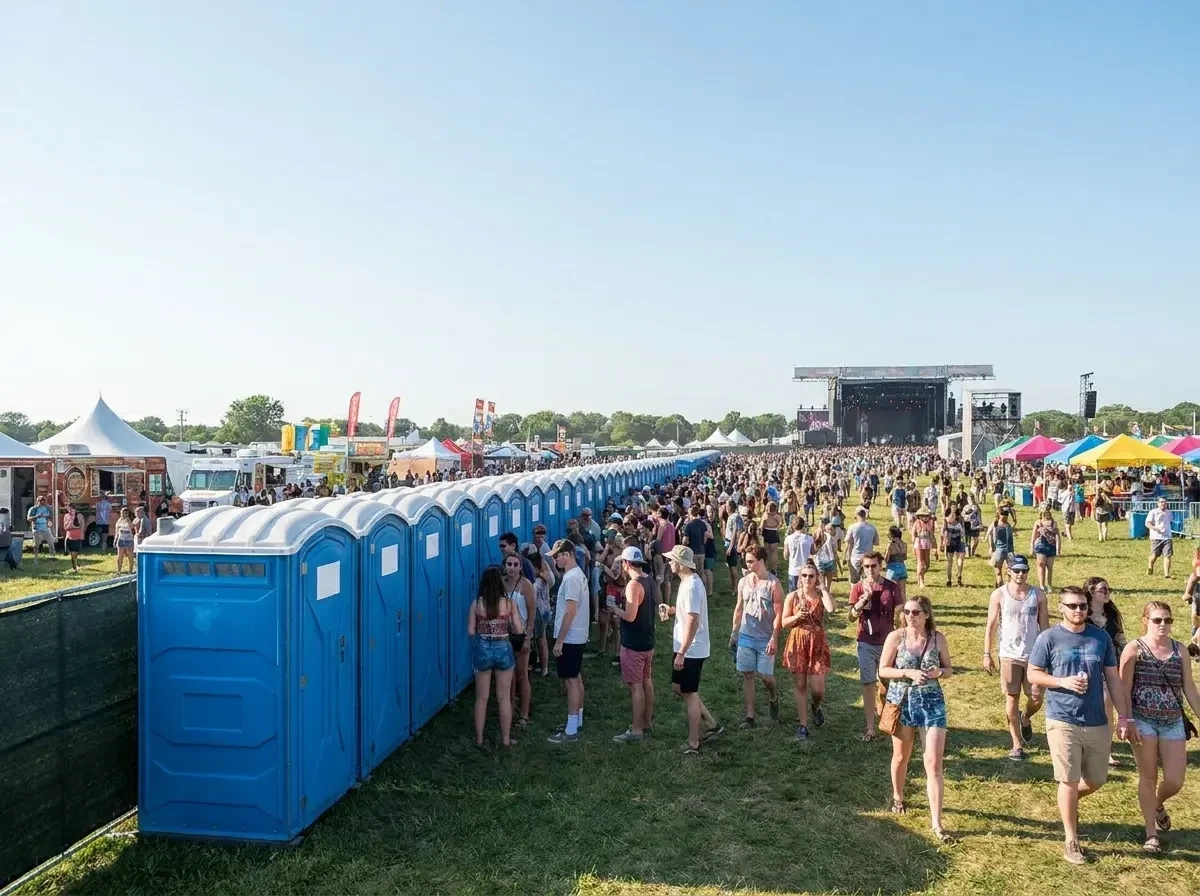 Portable Toilet Rentals — before and after result